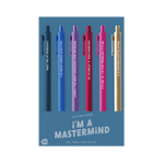 This vibrant 6-pen set is inspired by Taylor Swift lyrics, with quotes like “It’s me. Hi. I’m the problem, it’s me.” and “Meet me at midnight.” Each gel pen writes smoothly with quick-dry ink—perfect for journaling, note-taking, or gifting to your favorite Swiftie.