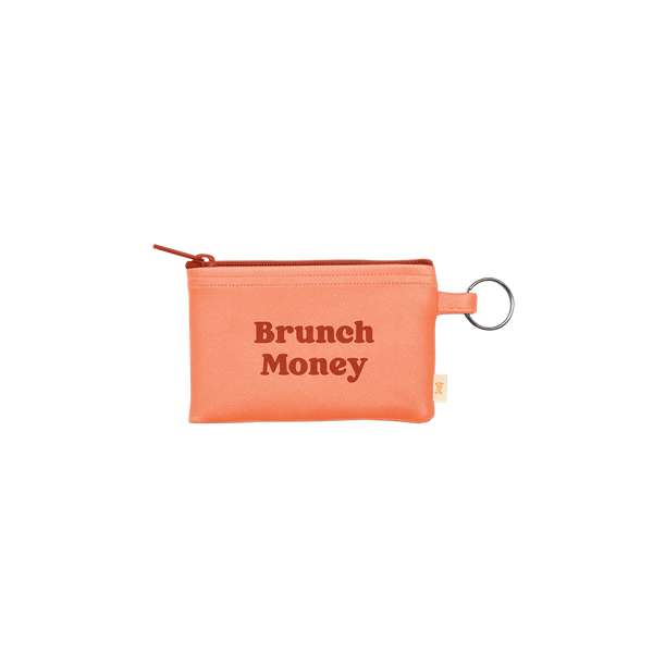 Color Block Penny Key Rings