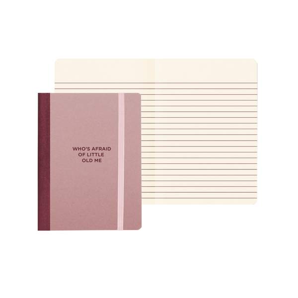 Who's Afraid Of Me Mini Notebook