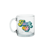 '‘Fuck Off’ Glass Mug
Not a morning person? This mug gets it. Featuring retro bubble lettering in unapologetically vibrant colors, this clear glass cup lets everyone know your coffee isn’t the only thing that’s strong. Sip your brew with attitude—and minimal small talk.