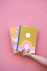 Retro Aesthetic Notebooks – Colorful Journals for Creative Writing or School
Vibrant retro-style notebooks with floral and rainbow designs, perfect for journaling, note-taking, or school supplies. Stylish, aesthetic stationery for daily inspiration.