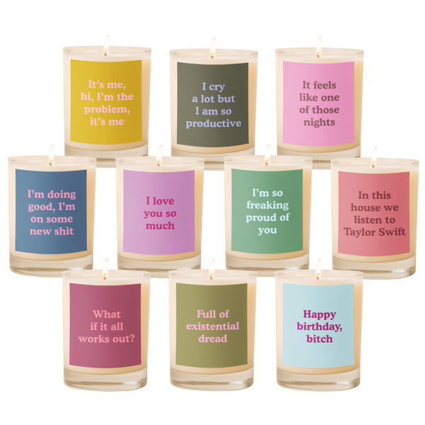 Candle Rocks Glass - Yippie