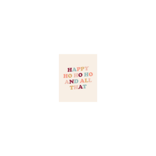 Holiday Posters 8 x 10 - Talking Out Of Turn