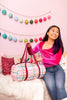 Holiday Puffy Darling Duffel - Talking Out Of Turn