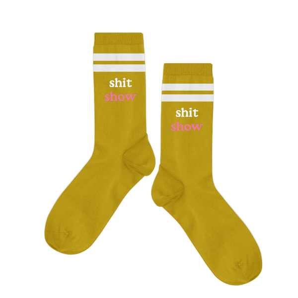 Holiday Socks - Talking Out Of Turn