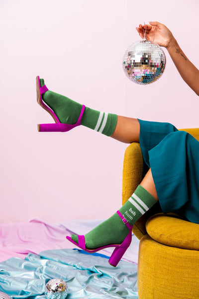 Holiday Socks - Talking Out Of Turn