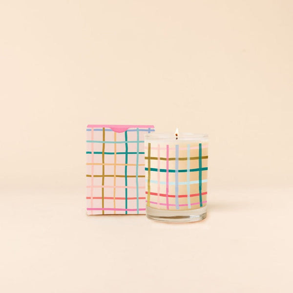 Holiday Candle Rocks Glass - Toot Art - Talking Out Of Turn