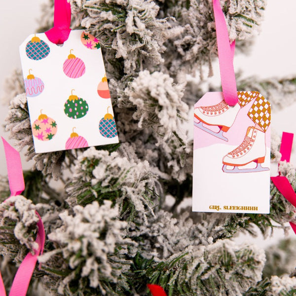 Holiday Gift Tags (12 Tags) - Talking Out Of Turn