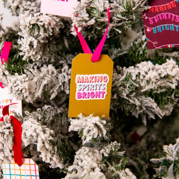 Holiday Gift Tags (12 Tags) - Talking Out Of Turn