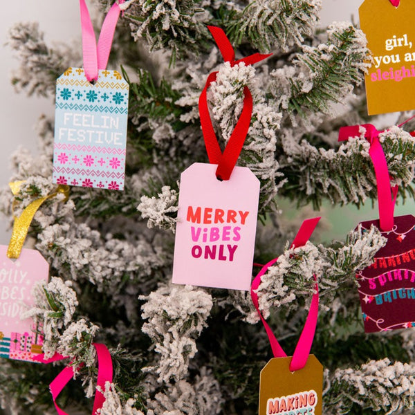 Holiday Gift Tags (12 Tags) - Talking Out Of Turn