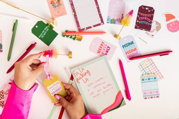 Holiday Gift Tags (12 Tags) - Talking Out Of Turn