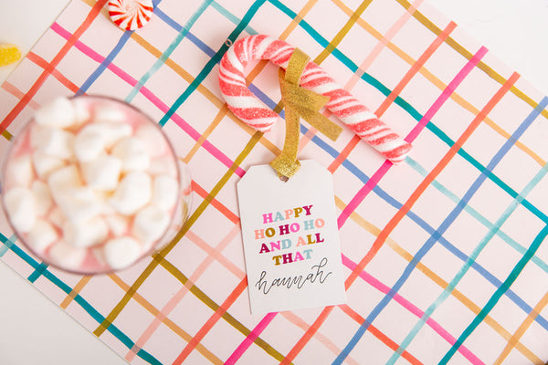 Holiday Gift Tags (12 Tags) - Talking Out Of Turn