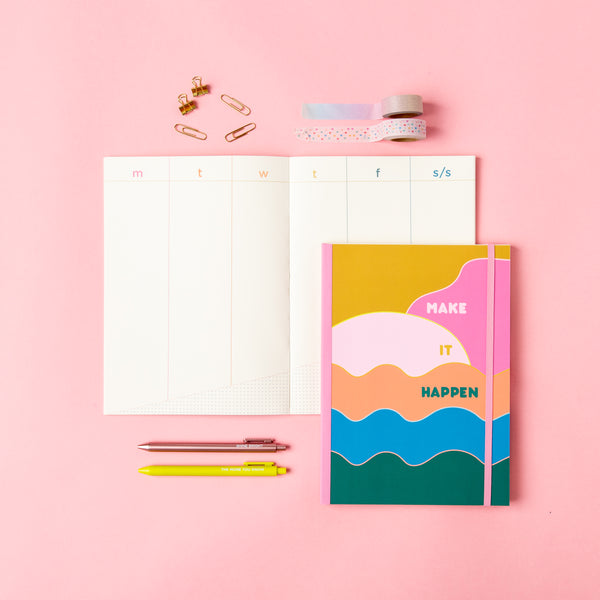 Perpetual Planner - Clean & Colorful - Talking Out Of Turn