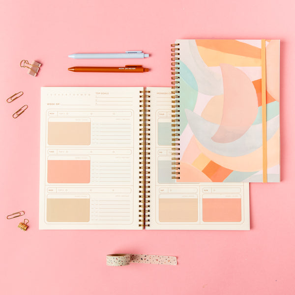 Perpetual Planner - Color Block - Talking Out Of Turn