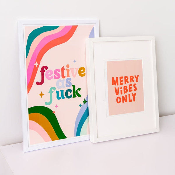 Holiday Posters 8 x 10 - Talking Out Of Turn