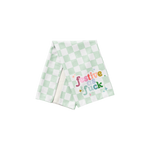 Festive As Fuck Tea Towel
Tis the damn season, and this towel is here to shout it loud. Featuring bold, rainbow typography over a fresh green gingham backdrop, this cheeky tea towel makes spirits bright (and kitchens sassier). Whether you're baking cookies or hosting a wild ugly sweater party, this towel brings unapologetic holiday flair to your space.