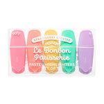 5 Multi-colored Strawberry Scented Le Bonbon Patisserie Highlighters